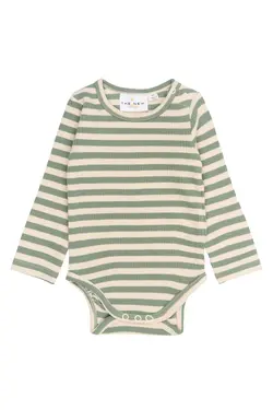 Fro Rib Body Langærmet - LILY PAD - 74