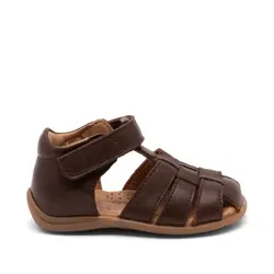 Bisgaard Carly Sandal Coffee Med Lukket Tå - Str. 22