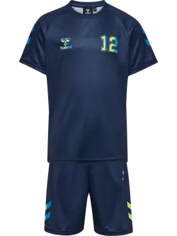 Shimmer Set - Dress blues/limeade billede