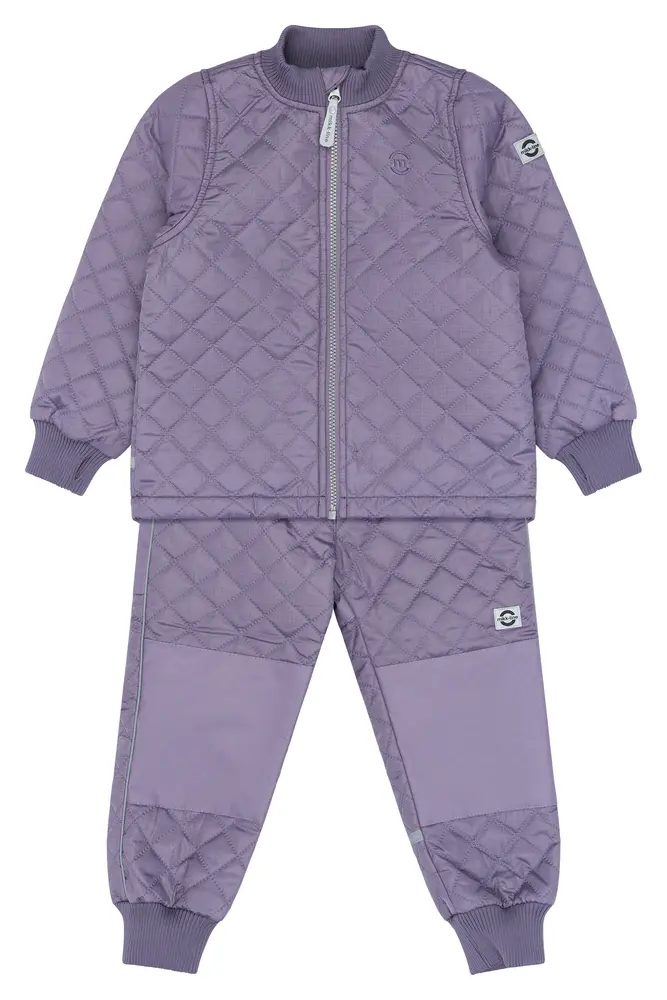 Mikk-Line Termo Sæt - Purple Sage - 110