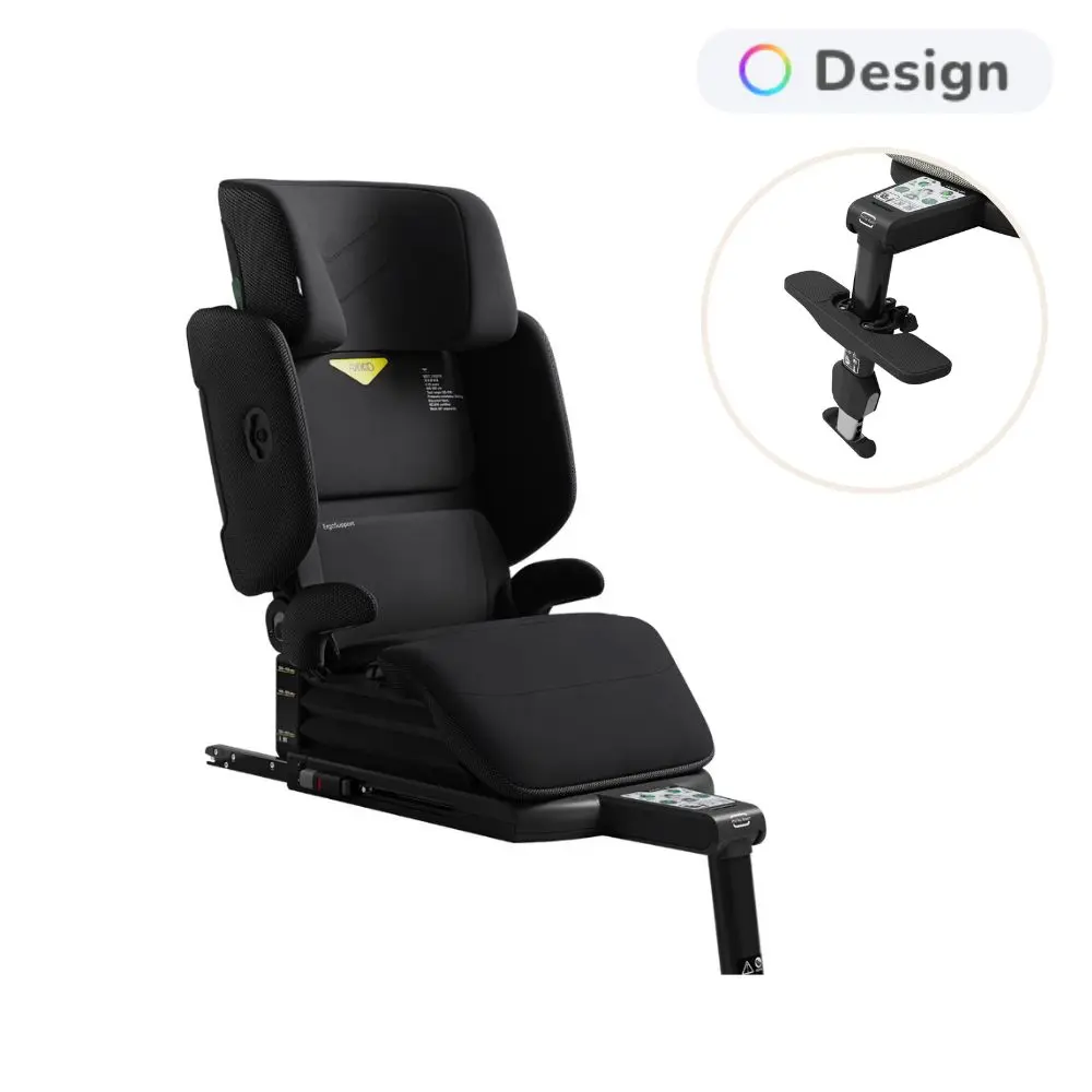Axkid Up Autostol inkl. Fodstøtte - Coastal Storm Black
