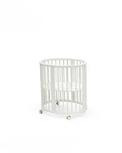 Sleepi mini inkl. madras, lagen og sengerand - White