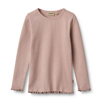 Wheat Ida Langærmet Top - Rose Powder 