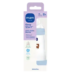 MAM Sutteflaske - Easy Start Anti-Colic - 260ml - Blå