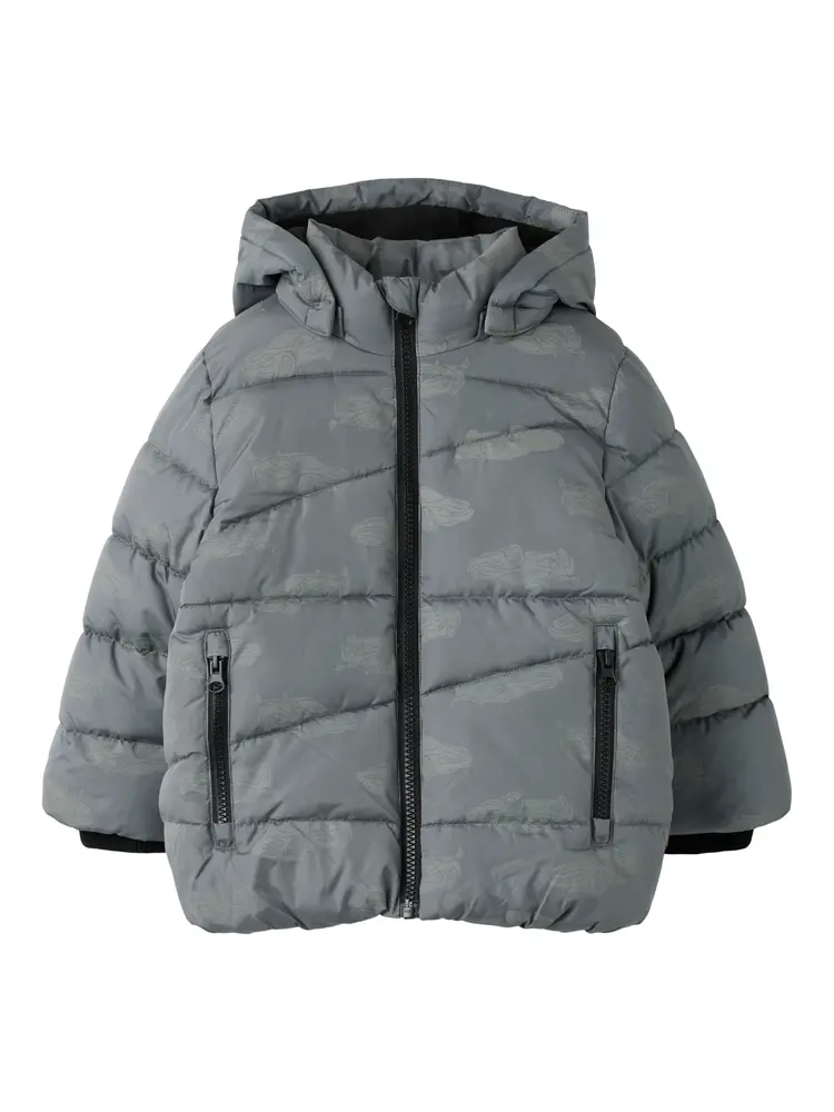 Name It Mosan Pufferjakke - Poppy Seed - 98
