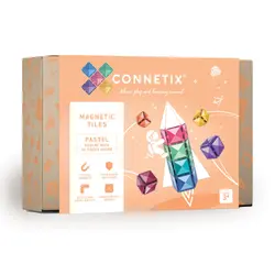 Connetix Pastel - Square expansion pack 40 dele