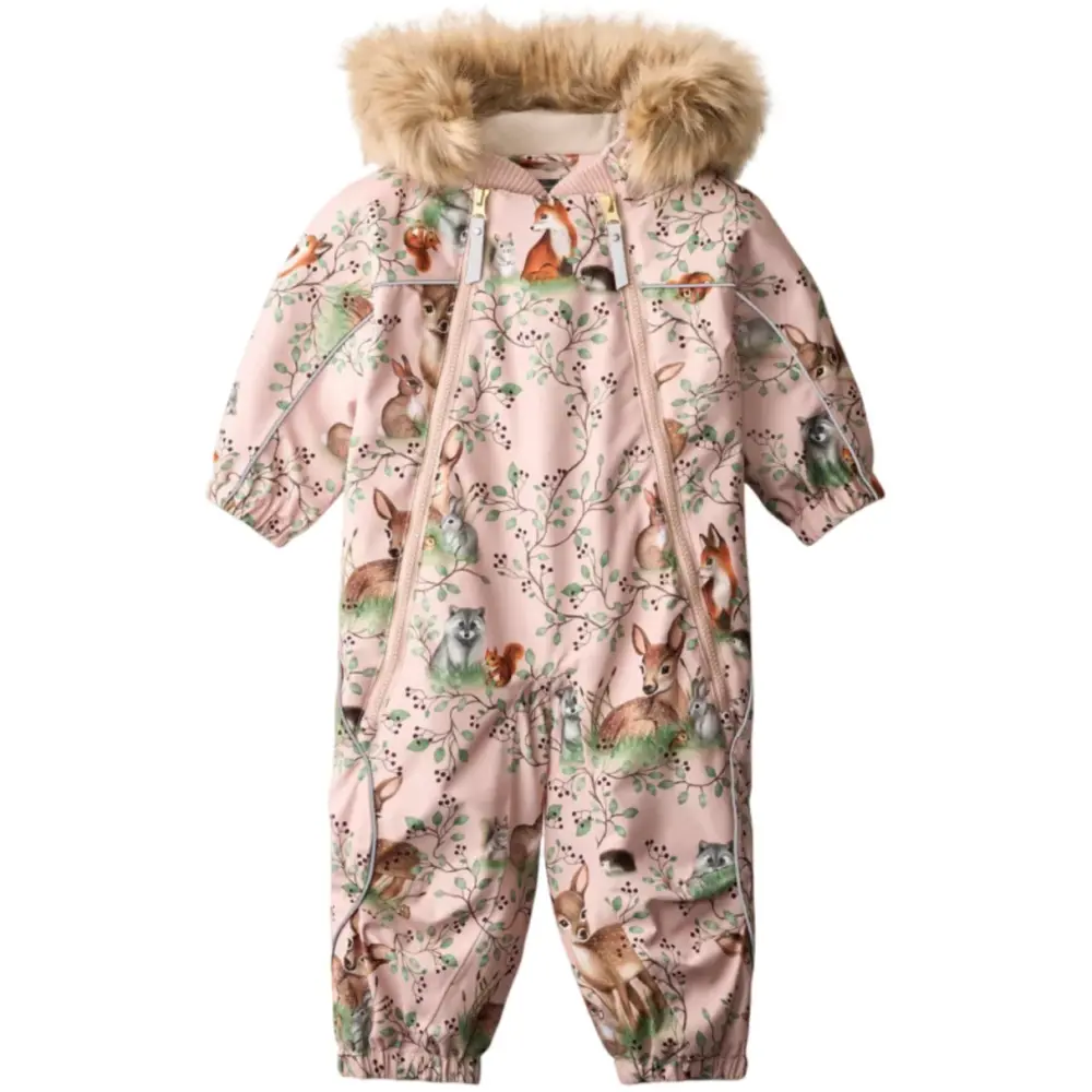 Molo Pyxis Fur Flyverdragt - Furry Friends - 104