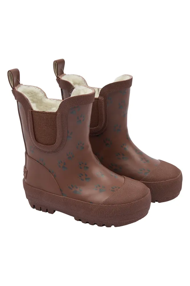 PomPom Brook Termo Gummistøvle – Tortoise Shell Paw – 28