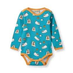 Elstar Langærmet Body - Creamy blue - 68