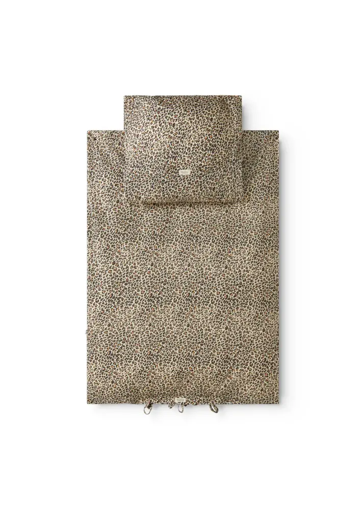 Junior Sengetøj Brown Leo 100 x 140 cm