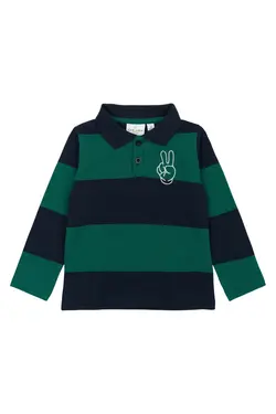 The New Polobluse - Piqué - TnstPinon - Navy Blazer Striped