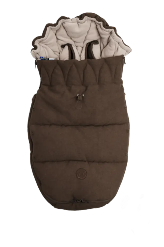 Kørepose - Bouclé Espresso