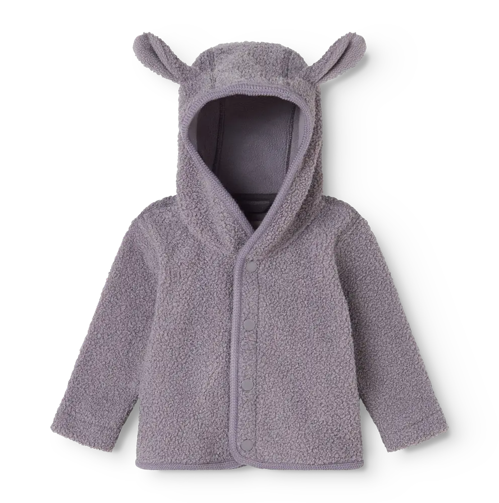 MarMar Copenhagen Olini Teddy Jakke - Purple Suede - 74