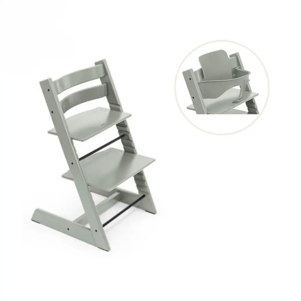 product-Højstol inkl. babysæt - glacier green