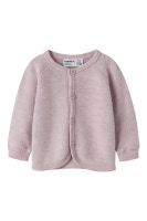 Name It Wmino Uld Cardigan - Violet Ice