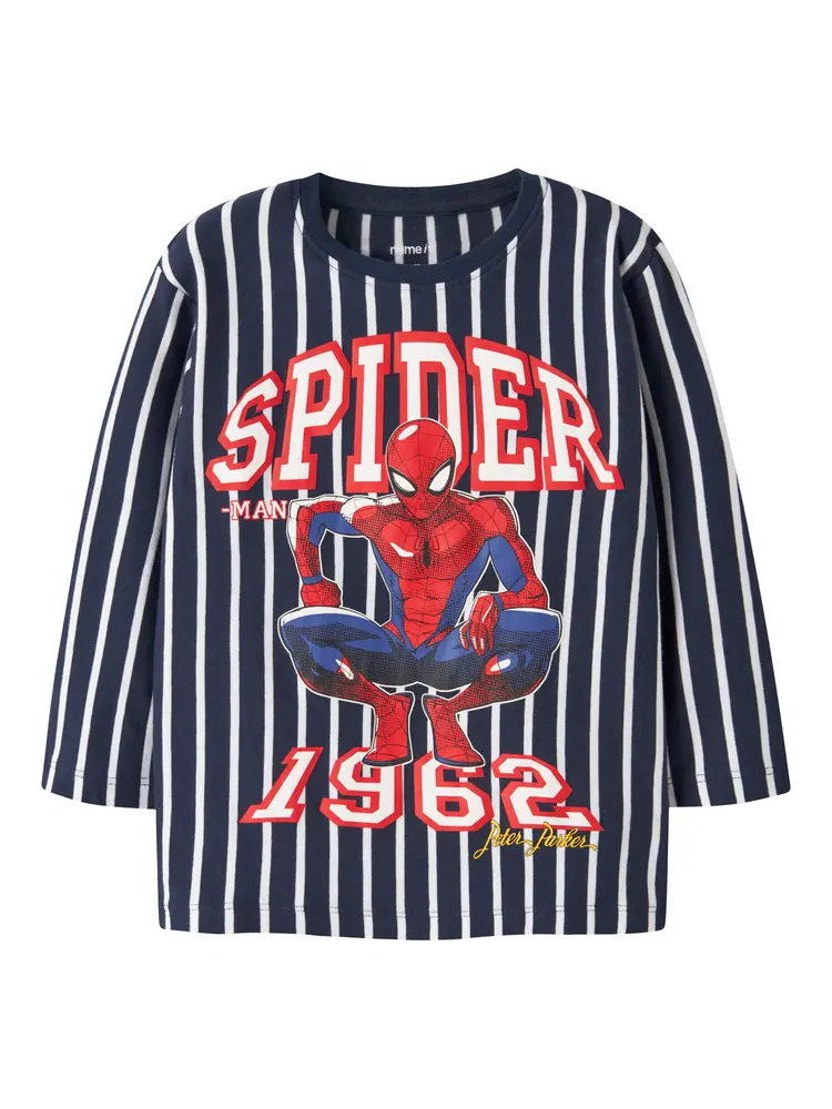 Name It Once Spider Trøje - Navy Blazer - 116