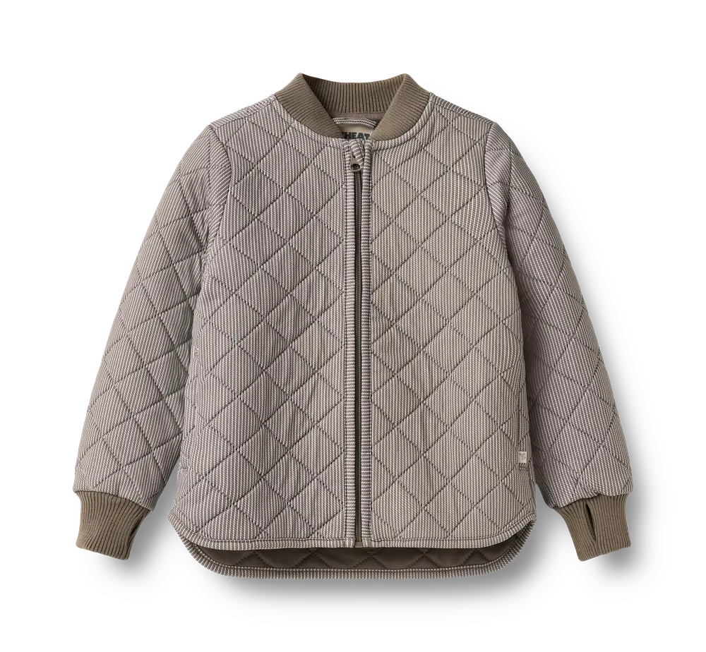 Wheat Loui Termojakke - Brown Stripe - 116