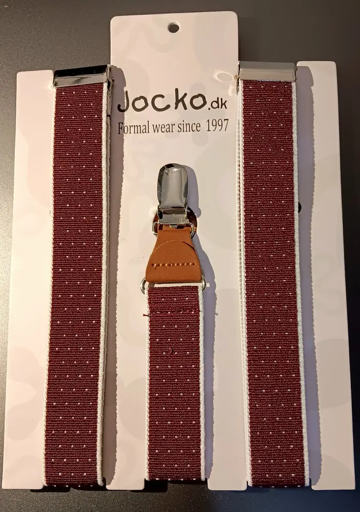 Jocko Seler - Burgundy - 1-4 ÅR