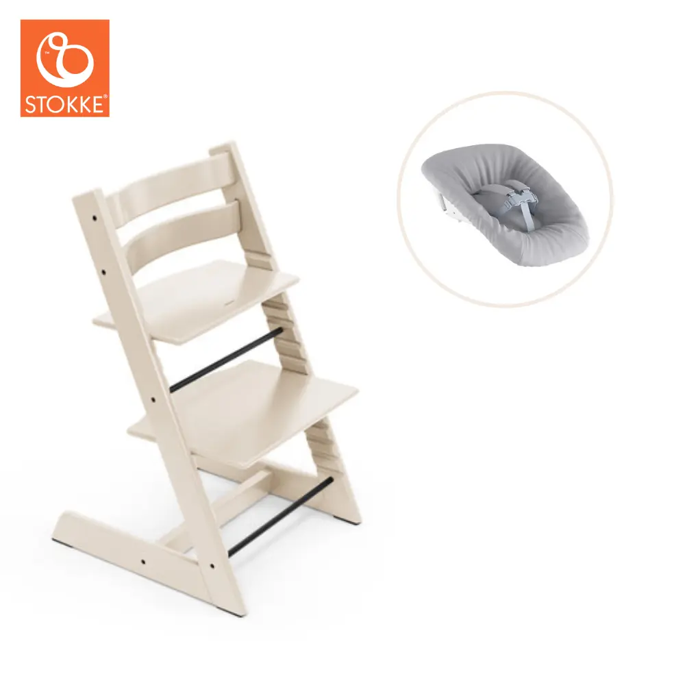 product-Tripp Trapp Stol & Newborn Sæt - Vanilla White