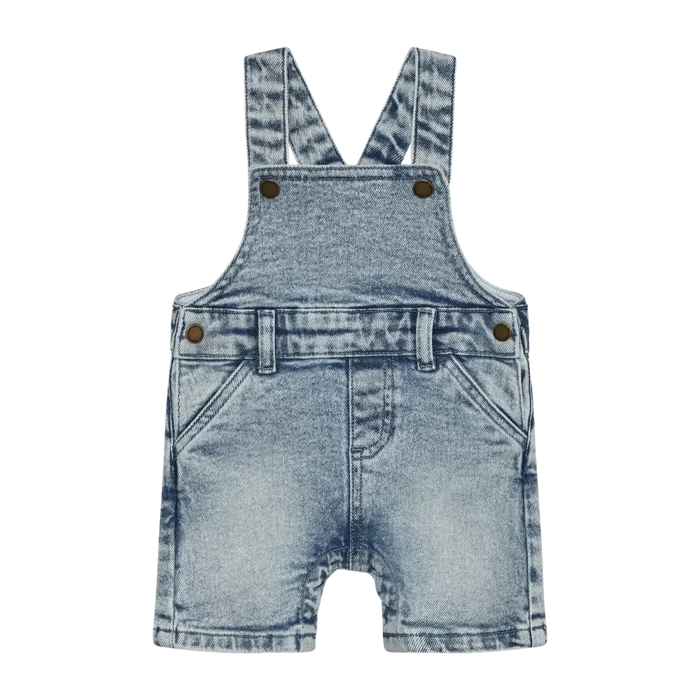 Denim Smækbukser - Light Blue Denim - 62