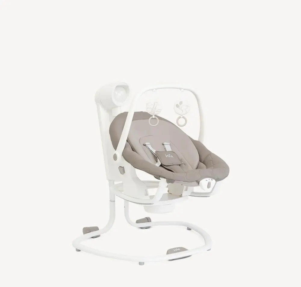 Skråstol, med swing, Serina 2i1, Walnut