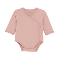 Slå-om Body Langærmet - Pale Mauve