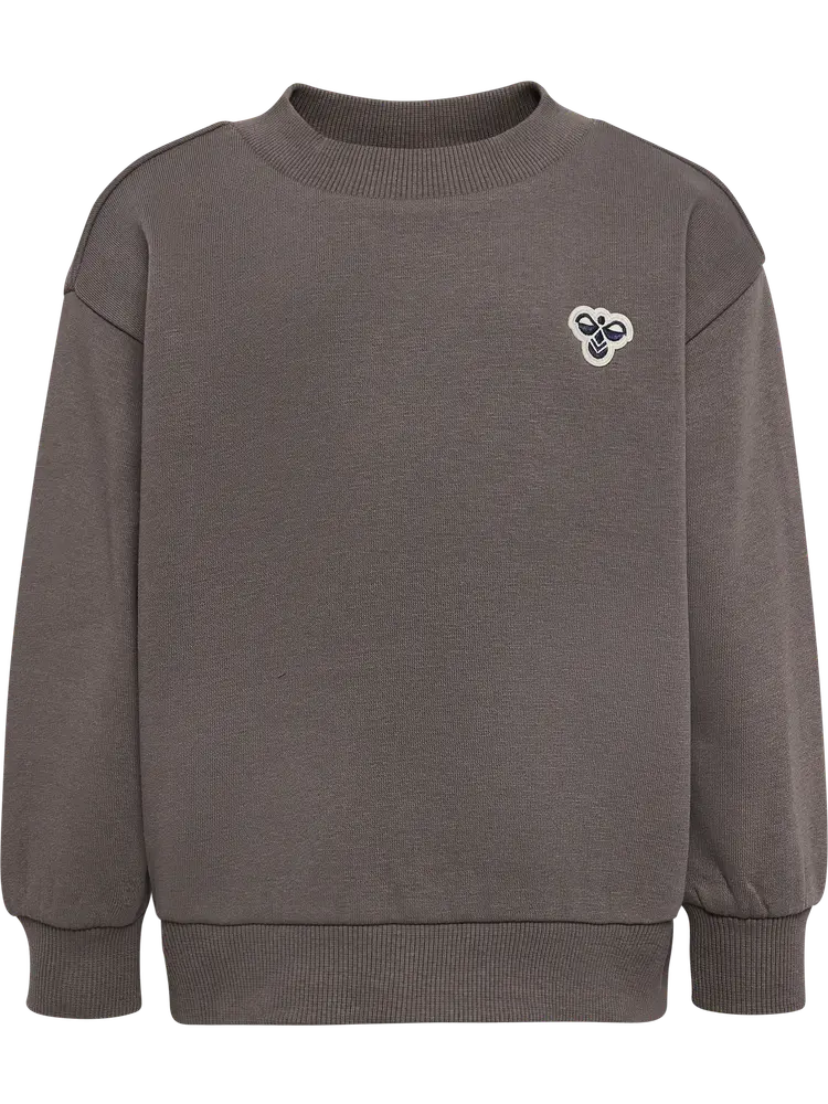 Loose Crewneck Trøje - Dark Gull Gray