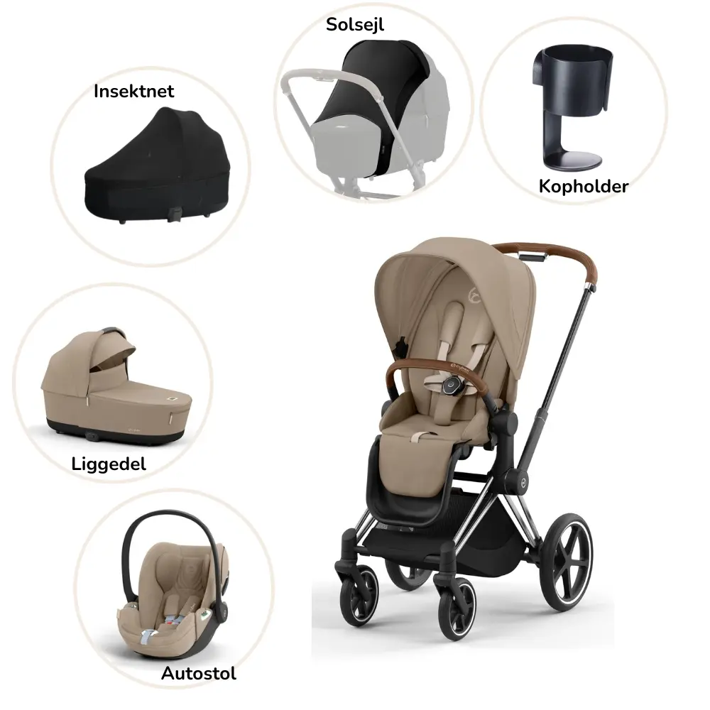 product-Priam pakke - cozy beige/chrome brown PLUS