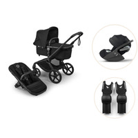 Bugaboo Fox 5 Renew Kombivogn Inkl. Cloud T Autostol Og Adapter - Heritage Black/Black