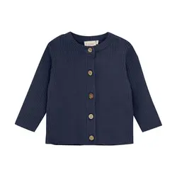 Fixoni Cardigan - Strik - Indigo Blue