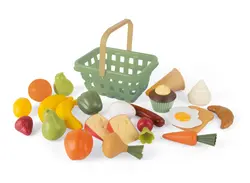 Dantoy - Green Garden - Købmandskurv - 25 dele