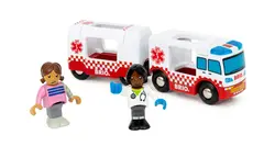 Brio World - Ambulance Med Lys Og Lyd - 4 Dele - 36035