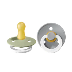 2 pk .Colour night sut latex str. 1 - sage/cloud billede