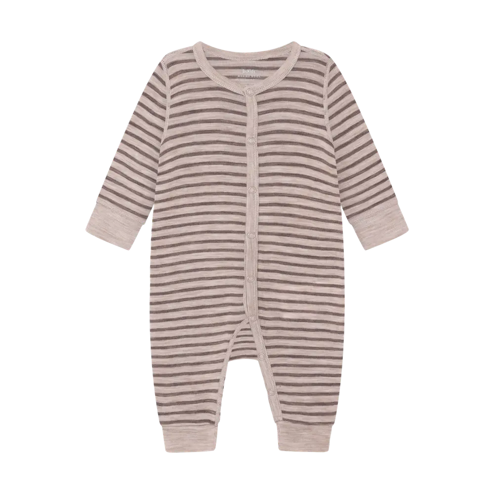 BeKids Uld Heldragt - Mocha Meringue - 70