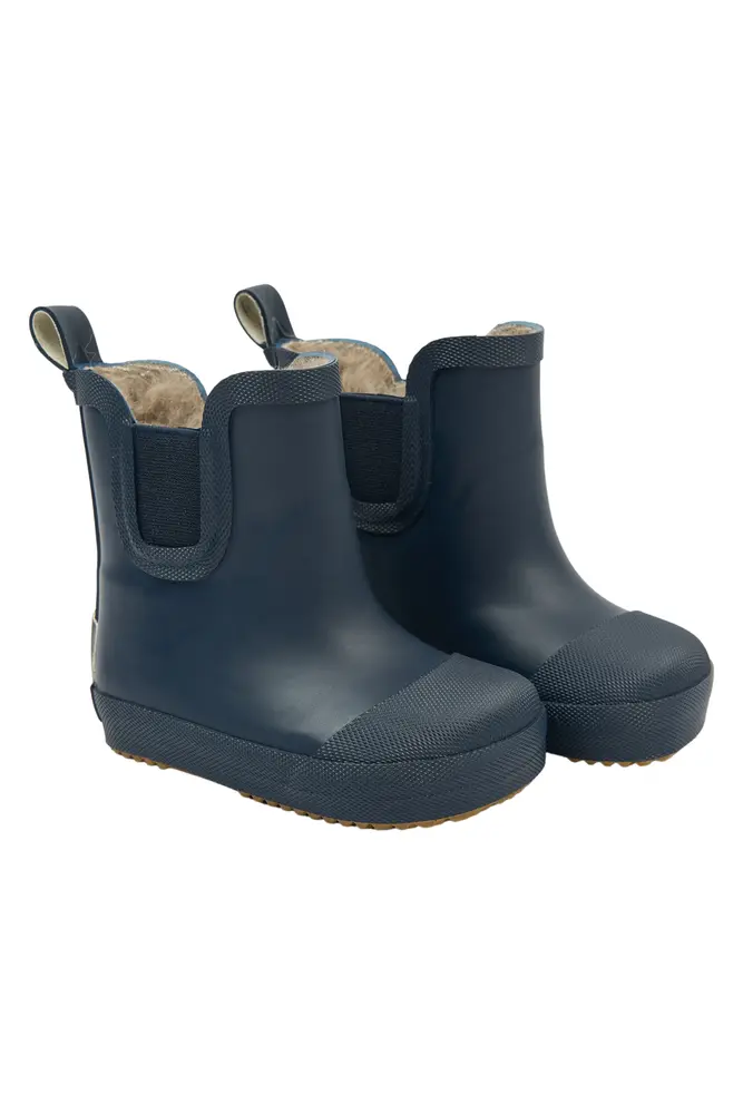Mikk-Line Barefoot Vintergummistøvler Korte - Blue Nights - 21