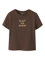 Holdu T-Shirt - Chestnut