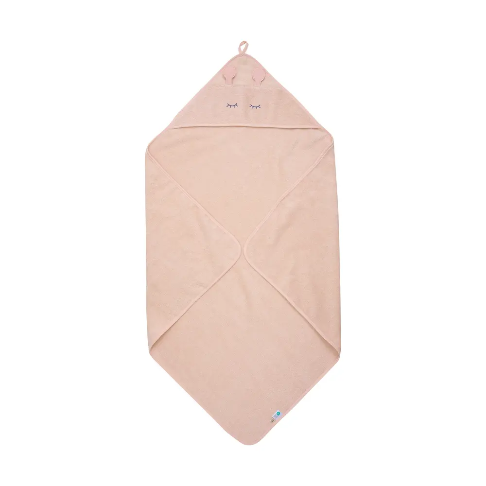 product-Håndklæde med hætte - Rose Dust - 83*83 cm