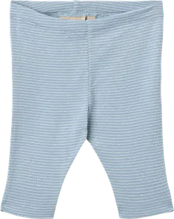 Wheat Silas Bukser Faded Blue Stripe i Bomuld - Str. 9m 74cm