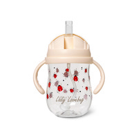 Sugerørskop - Tritan - Ladybug - 300 ml