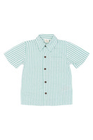 Tate Skjorte - Créme De Menthe Striped