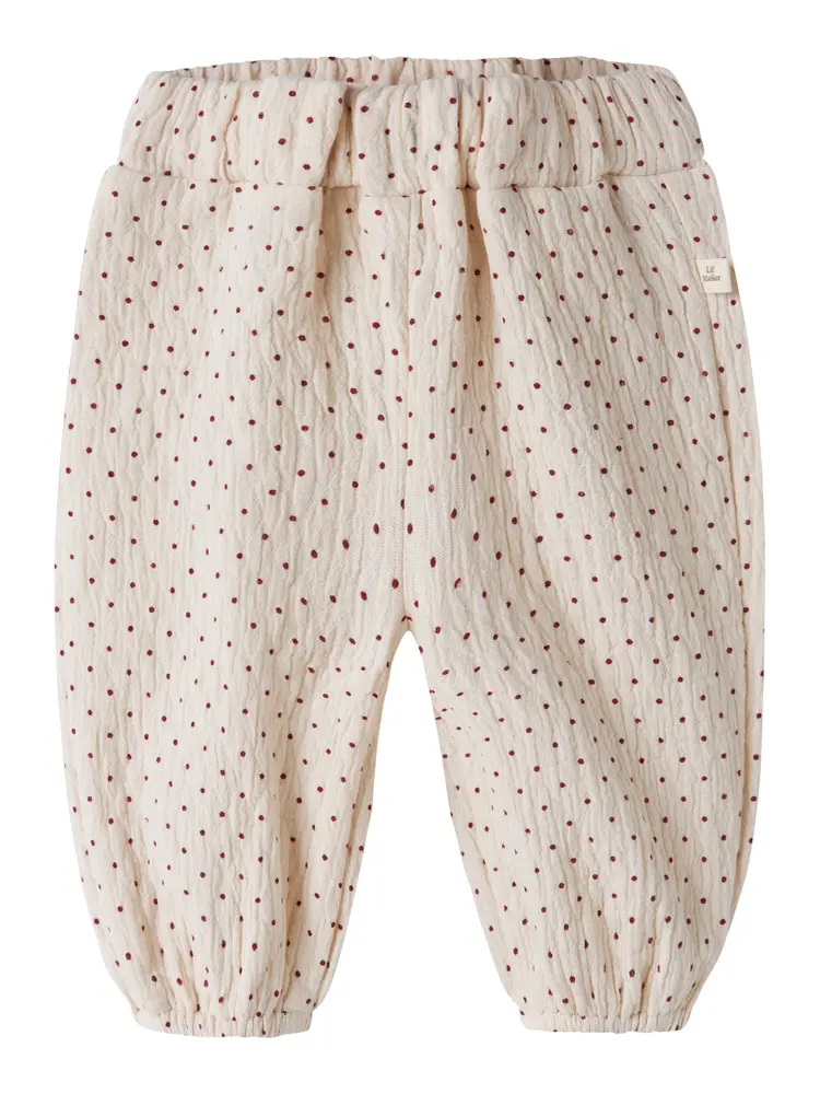 Lil' Atelier Roa Bukser - Turtledove - 80