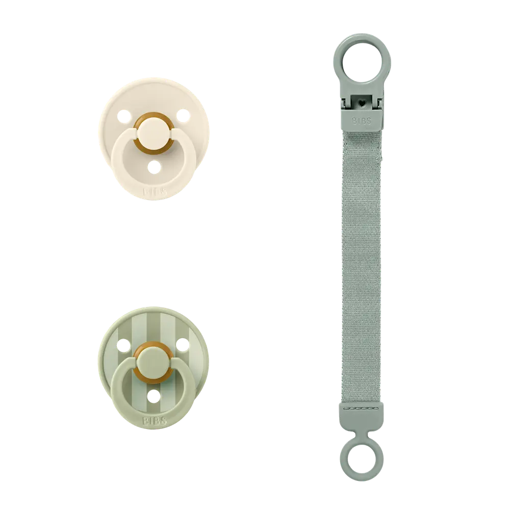 product-Colour Sut & Suttesnor Gavesæt Latex Str 1 - Sage