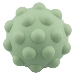 Sensory Silicone Fidget Ball - Sage billede