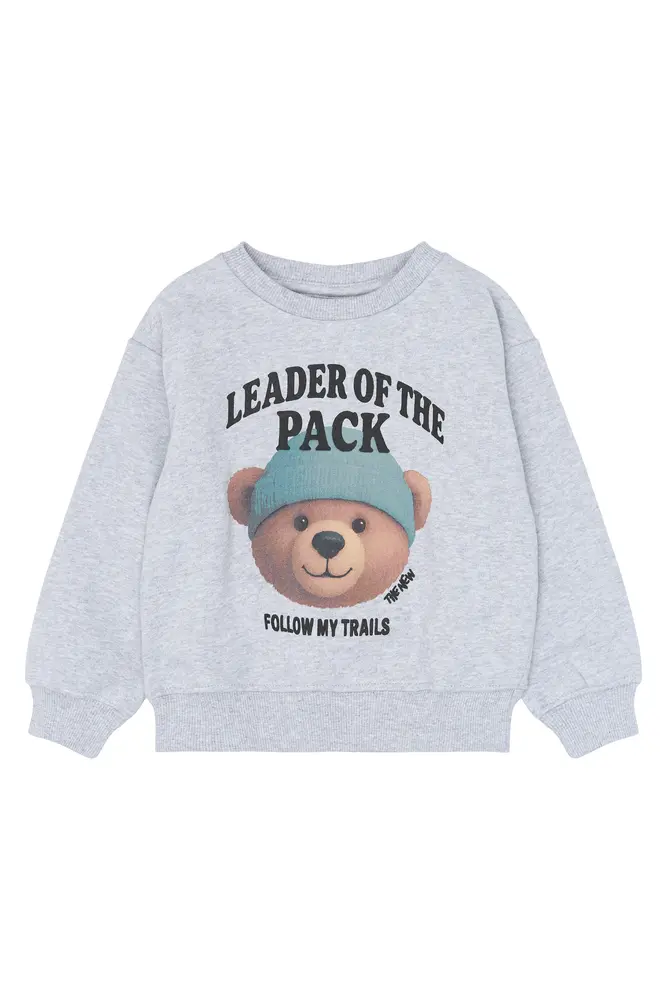 The New Siblings Yvan Sweatshirt - Light Grey Melange
