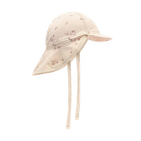Sommerhat m. Print - Shadow Gray