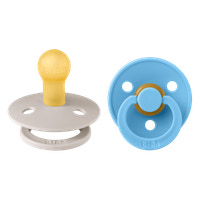Colour 2 pk Latex str. 1 Mushroom/Breeze