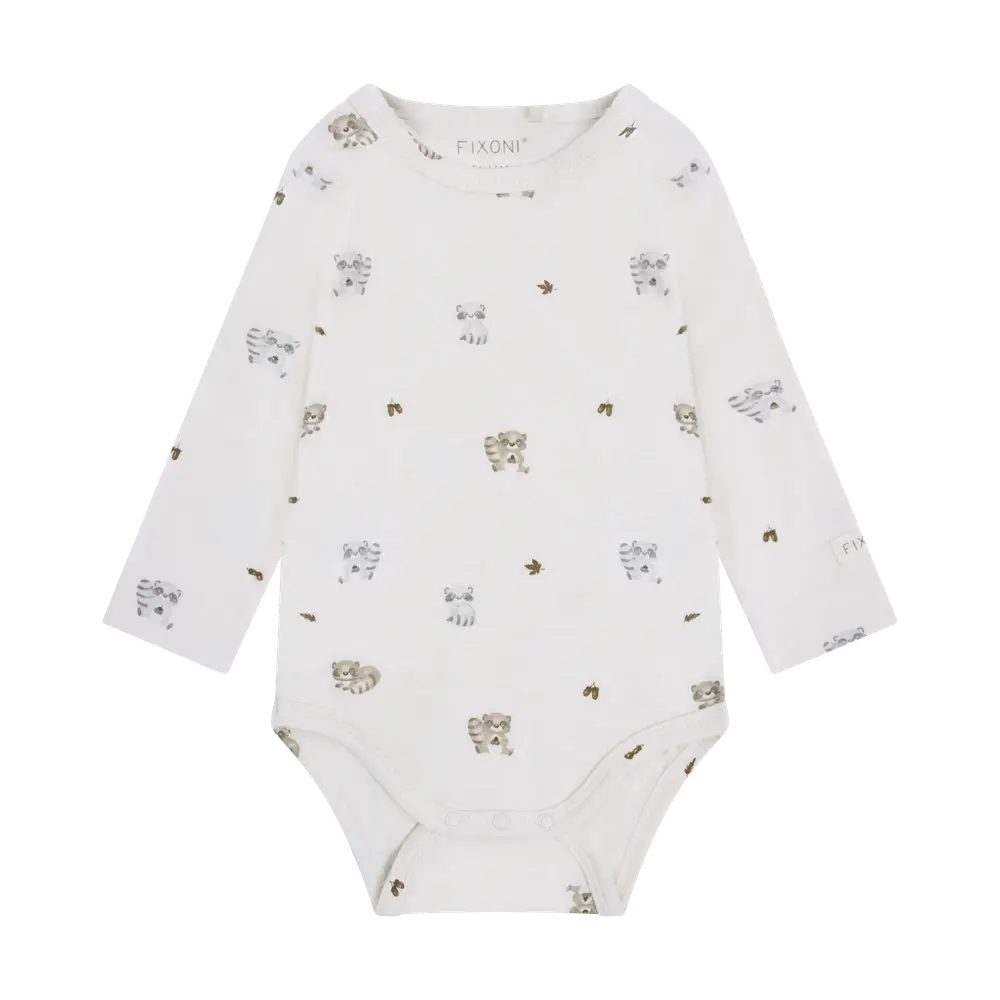 Fixoni Langærmet Body - Eggnog - 62
