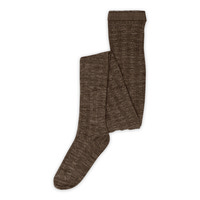 Juno strømpebuks - Brown Melange