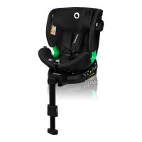 Lionelo Harmony i-Size Autostol - Black Carbon Bamboo