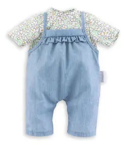 Dukketøj Bluse og Overall, 36 cm billede